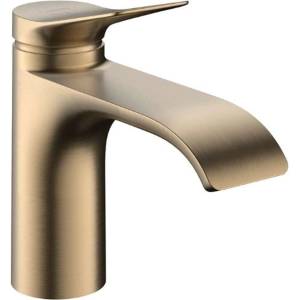 Hansgrohe Vivenis - Смесител за умивалник, EcoSmart, CoolStart, матиран бронз 75015140 (75015140)