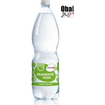 OFFICEO Pramenitá voda jemně perlivá 6 x 1,5 l
