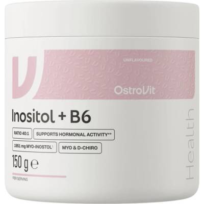 OstroVit Inositol + B6 Powder | Myo & D-Chiro Inositol for Women [150 грама] Неовкусен