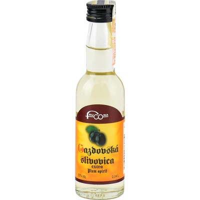Gazdovská Slivovica 52% 0,04 l (čistá fľaša)