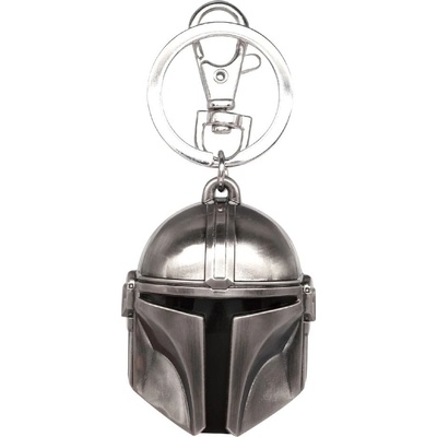 Prívesok na kľúče Star Wars Metal Keychain Mandalorian Helmet
