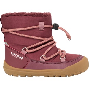 Viking Детски зимни ботуши Viking Kid's Birch Barefoot Warm WP Pull-On Winter boots - Wine - размер 29 (EU) (702-5546-0218)