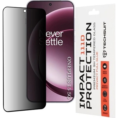 Techsuit Стъклен протектор Privacy Anti-peep за OnePlus Nord CE5