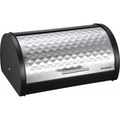 KLAUSBERG Ocelový chlebník Diamond s víkem Kb-7454