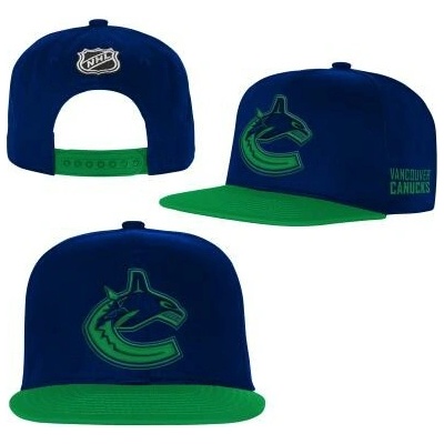 Outerstuff Dětská Vancouver Canucks NHL Essentials Flatbrim Snapback