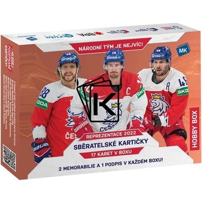 Moje Kartičky Box hokejových kariet Moje kartičky 2022 Hobby Box