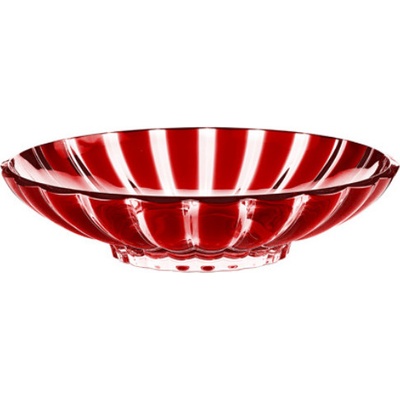 Guzzini Голяма купа за плодове Dolcevita от рециклиран материал червена (29790165)