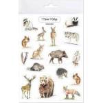 Mama Maluje Stickers Lesne Animals