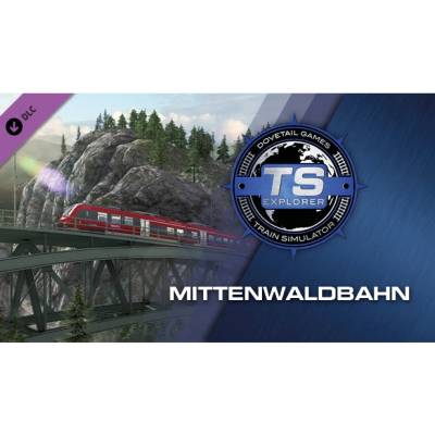 Игра Train Simulator: Mittenwaldbahn: Garmisch-Partenkirchen - Innsbruck Route Add-On DLC за PC Steam, Електронна доставка