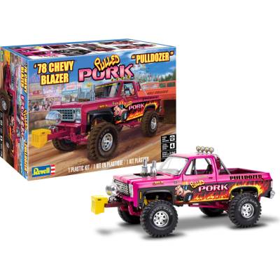 MONOGRAM Revell 1978 Chevy Blazer Pulldozer Plastic ModelKit auto 4532 1:24