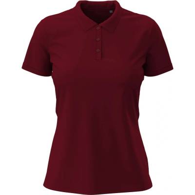 Stedman stretch polo st9740 / Дамска еластична поло тениска - бордо xxl (st9740bodxxl)