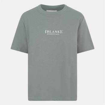 Blank Essentials Дамска тениска Blank Essentials Blank E Core Puff Print T-Shirt Ladies - Sage