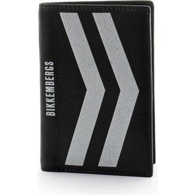 BIKKEMBERGS Logo Black peněženka černá