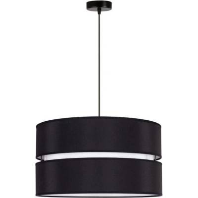 - Пендел DUO 1xE27/15W/230V Ø 40 см черен/бял (DU600330)