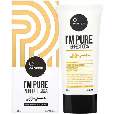 Suntique I´M Pure Perfect Cica Spf50+ Sunscreen 50ml - Clear (White)