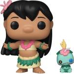 Funko Фигура Funko POP! Disney: Lilo & Stitch - Hula Lilo with Scrump #1741 (112839)