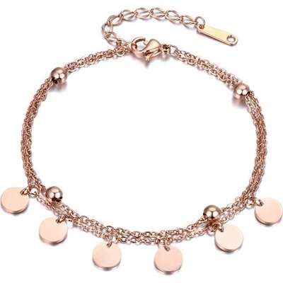 Victoria Filippi Stainless Steel ocelový dvojitý Amber Gold NRB18180-1/20 Zlatá