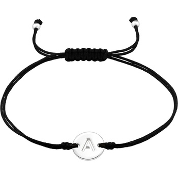 Olivie provázkový náramek písmeno A 7563