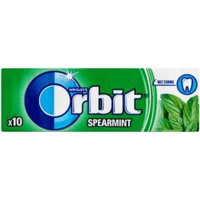 ORBIT Spearmint žuvačka bez cukru 10ks