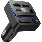 BOROFONE Блутут FM трансмитер и зарядно за кола за мобилни устройства - Borofone BC60 Bluetooth FM Transmitter and Car Charger (BC60)