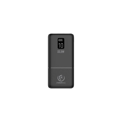 Rebeltec P10 LCDPD 10000mAh Powerbank 22.5W бързо зареждане (RBLAKT00021)