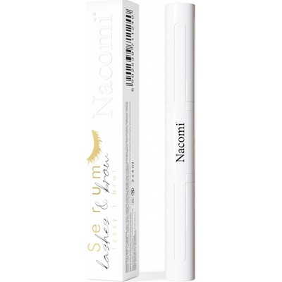 Nacomi Serum Lashes & Brow sérum na riasy a obočie 2 x 4 ml