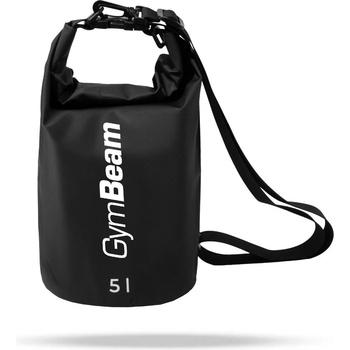 GymBeam Водоустойчива суха чанта Black 5 л