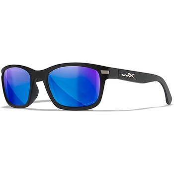 Wiley X Слънчеви очила Wiley X Helix Captivate Polarized Blue Mirror Matte Black Frame