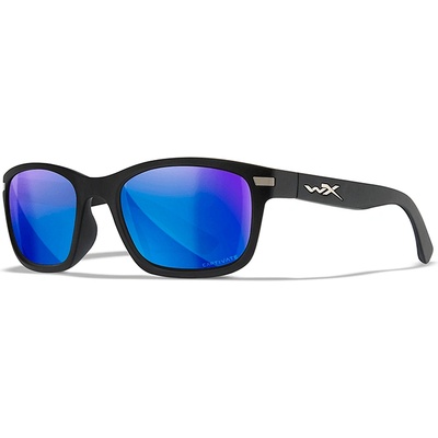 Wiley X Слънчеви очила Wiley X Helix Captivate Polarized Blue Mirror Matte Black Frame