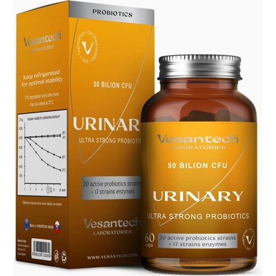 Vesantech Laboratories Probiotika Urinary 60 kapslí