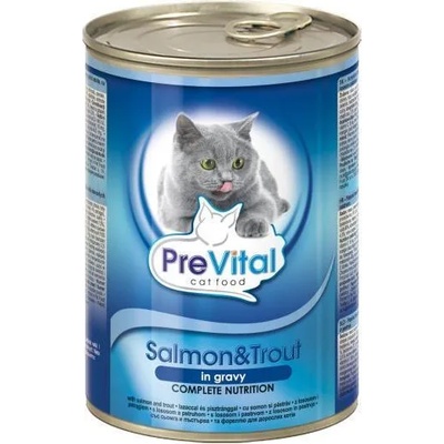 PreVital Salmon & trout tin 415 g
