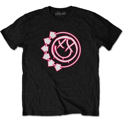 Blink 182 Six Arrow Smiley čierna