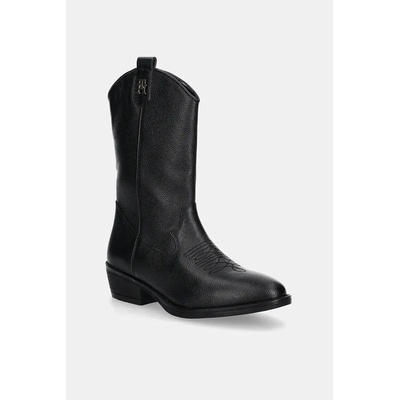 Tommy Hilfiger Детски кожени каубойски ботуши Tommy Hilfiger (T3A6.34040)