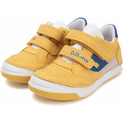 D.D.Step kožené topánky S040 yellow