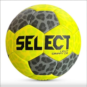 Select Хандбална топка select hb-light grippy v24 ЖЪЛТО/СИВО размер 1
