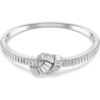 Swarovski Blyštivý pevný náramek Uzlík se zirkony Matrix 5727120 16,8 cm