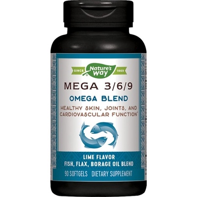 Nature's Way Mega EFA Blend 1350 mg [90 Гел капсули]