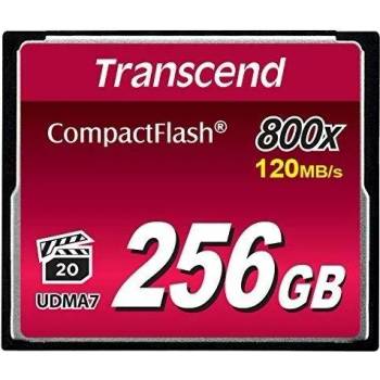 Transcend CompactFlash 256GB 800x UDMA 7 TS256GCF800