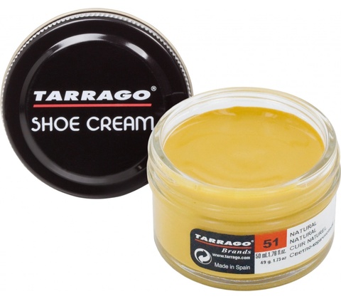 Tarrago Barevný krém na kůži Shoe Cream 51 Natural 50 ml