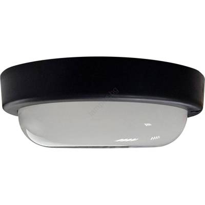 Baterie Centrum Екстериорна led лампа за таван led/15w/230v 4200k Ø 15, 5 см ip64 черен (bc0684)
