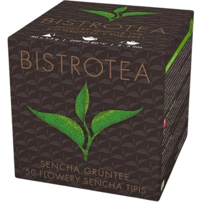 Bistrotea Tipis Kvetinová Sencha BIO zelený čaj 50 x 1,5g