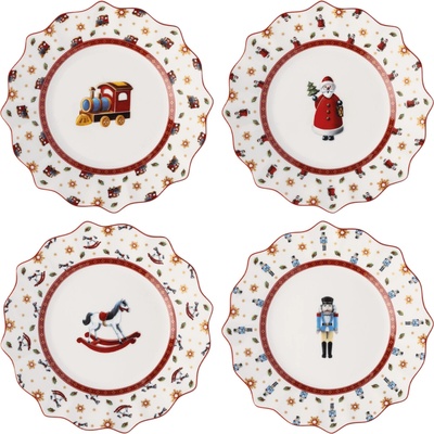 Villeroy & Boch Výročná sada šalátových tanierov Toy's Delight 4 ks