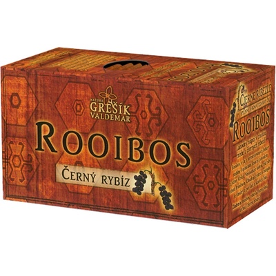GREŠÍK Rooibos čaj porciovaný s čiernymi ríbezľami 30 g