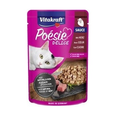 Vitakraft Cat Poésie Déli Sauce Srdce 85 g