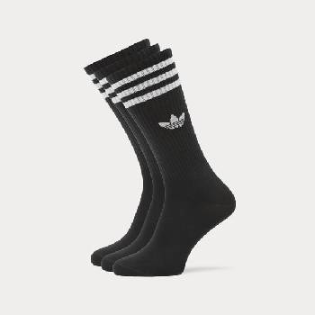 Adidas Чорапи 3-Pack Solid Socks High Crew дамски Аксесоари Чорапи IL5015 Черен 40-42 (IL5015)