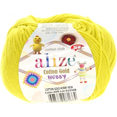 Alize Cotton Gold Hobby limetka 668
