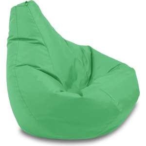 Pufrelax Пуф круша за деца 4-14 г. , 160л. , Nirvana Light, водоустойчив, Зелена ябълка (PUF-G-NL-TEX-GAP)