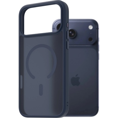 AlzaGuard Matte Case Compatible with MagSafe pro iPhone 17 Pro Max tmavě modrý AGD-PCMM479L – Zboží Mobilmania