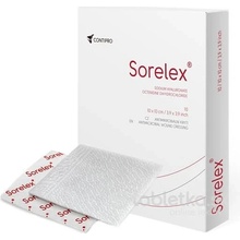 SORELEX antimikrobiálne krytie na rany 10 x 10 cm 10 ks