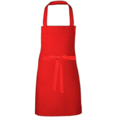 Link Kitchen Wear Detská grilovacia zástera X1009 Red Pantone 200 60 x 50 cm